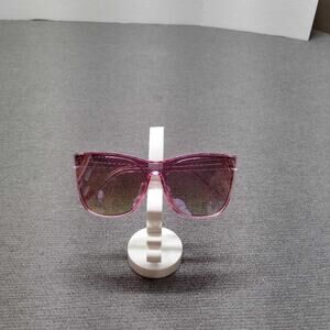 Steve Madden Women's Sunglasses Pink Gradient Lenses Cat Eye Designer DG0422